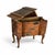 The wwii military chest table is a unique upcycled wooden crate transformed into a vintage side table that delivers rustic...