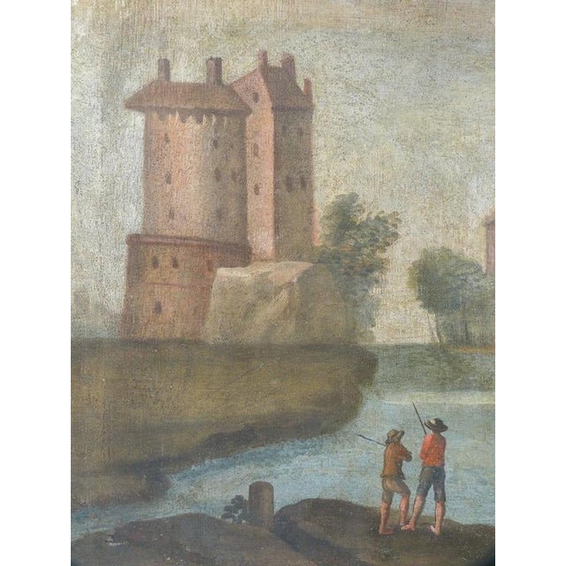 Unknown Artist, Coastal Landscape, Mid-19th Century, Oil on Canvas, Framed For Sale - Image 6 of 16
