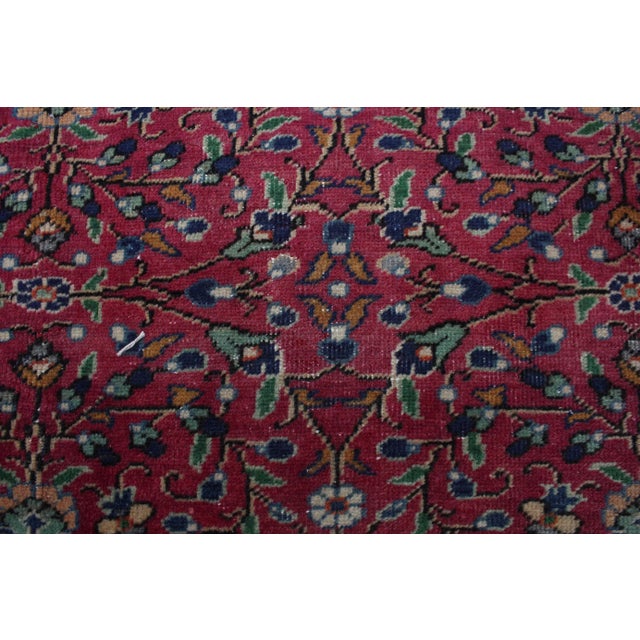 1970s Turkish Red High Quality Area Rug For Sale - Image 9 of 13
