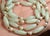 Vintage Barrel Jade & Pearl 14k Beaded 26" Necklace For Sale - Image 11 of 17