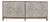 Bassett Telluride 4 Door Credenza For Sale