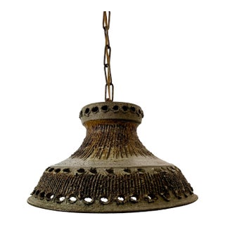 Vintage Ceramic Pendant Lamp, 1960s For Sale