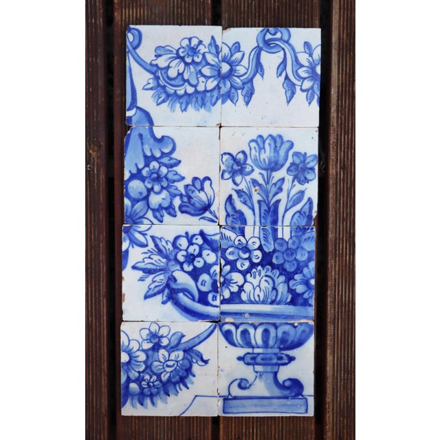 Circa: 18th Century. Country: Portugal. Material: Earthenware, Tin-glazed pottery. Item condition: Some chips and...