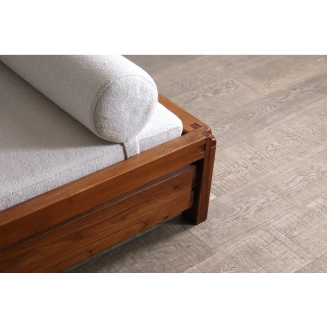 L03 Daybed in Elm by Pierre Chapo, France, 1960s For Sale - Image 3 of 10