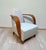 Spanish Club Chair in Beech and Plywood, 1990s For Sale - Image 4 of 18