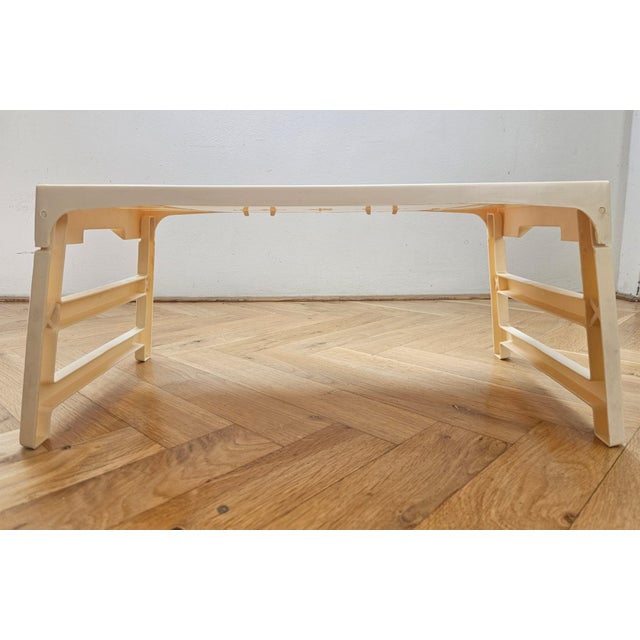 Mid-Century Modern Folding Bed Breakfast Table Tray, 1970s For Sale - Image 6 of 15