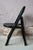 Tric Folding Chair in Black Wood by Achille Castiglioni, 1970s For Sale - Image 9 of 10