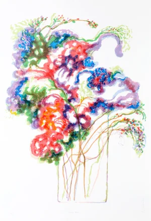 Ronald Julius Christensen, Winter Bells, Lithograph