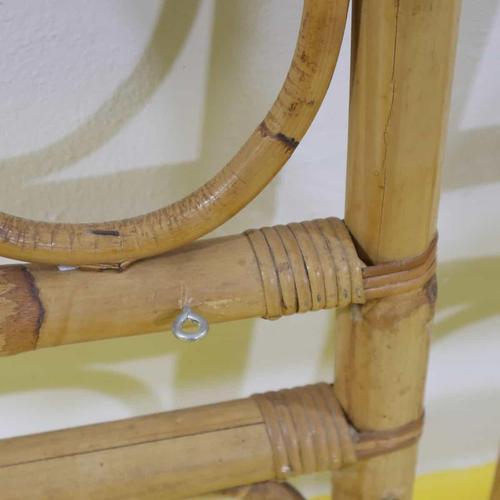 Single Bed Headboards in Woven Bamboo, Set of 2 For Sale - Image 6 of 10