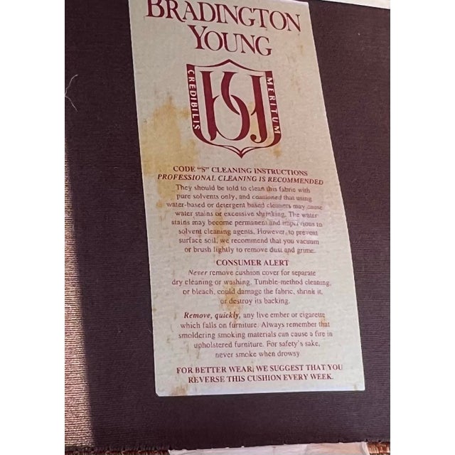 Bradington Young Oversized Club Chair For Sale - Image 9 of 9