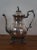 Vintage Sheridan Silver Plate Hand Chased Floral Tea Coffee Pitcher Set- 4 Pieces For Sale - Image 4 of 13