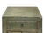 Wood Distressed Marks Light Olive Green Drawer End Table Nightstand For Sale - Image 7 of 9
