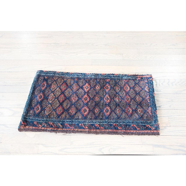 Early 20th Century Persian Baluch Bag Face Rug For Sale - Image 14 of 14