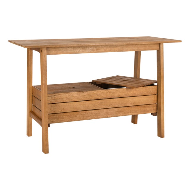 Let the party begin. This contemporary tea trolley was designed for versatility and value. Crafted in a natural hue, it’s...