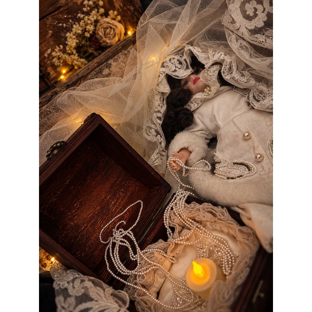 Contemporary 1930s Haunted Heirlooms Masterpiece The Sisters’ Trunk For Sale - Image 3 of 11