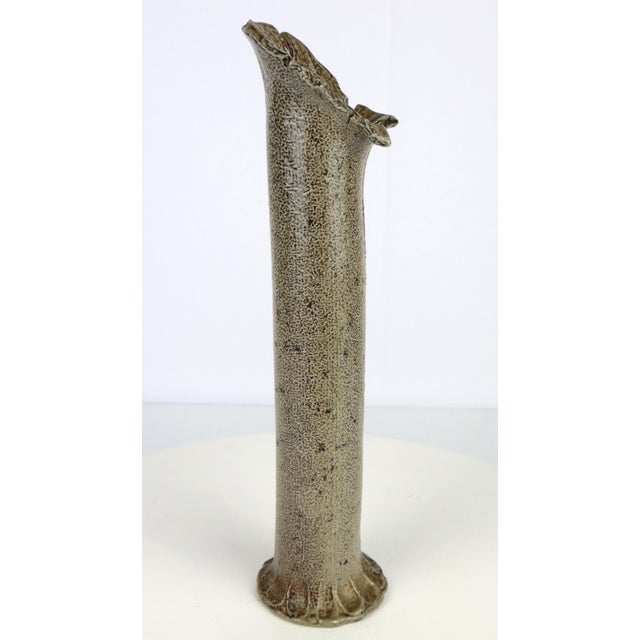 Vase in Stoneware by Gustave Tiffoche, 1960 For Sale - Image 9 of 13