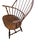 Traditional Vintage Oak Double-Bow Windsor Armchair For Sale - Image 3 of 7