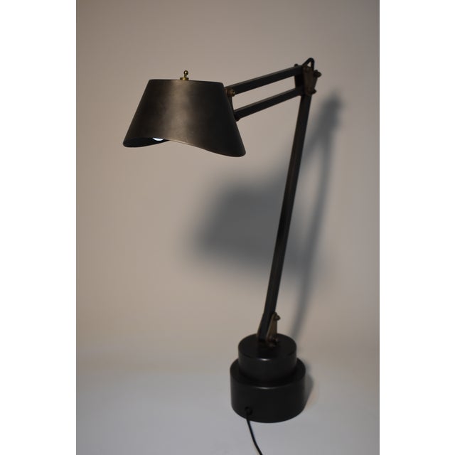 Metal "Richardson St " Articulated Desk Lamp by Oblik Studio For Sale - Image 7 of 9