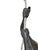 7 Feet Tall Contemporary Cast Aluminum "Climbing Man" Suspended Sculpture For Sale In West Palm - Image 6 of 17