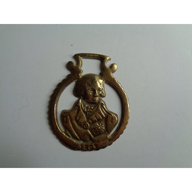 Antique Lord Nelson Horse Brass Bridle Decoration Chairish