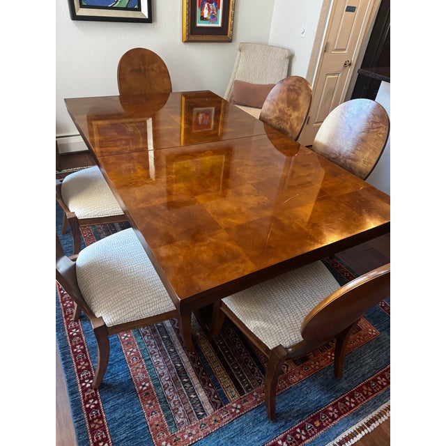 Century Brand Omni Dining Table - Cluster Maple For Sale In Aspen - Image 6 of 18