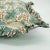Fabdivine Handcrafted Block Print Frill Cushion Cover 14x14 Inch Pure Linen- Pushpsamita For Sale - Image 4 of 5