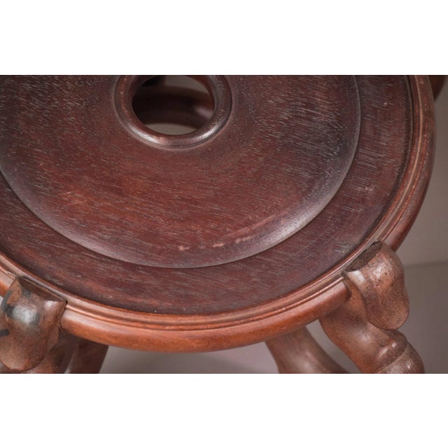 Large Chinese Wooden Stand For Sale - Image 12 of 15