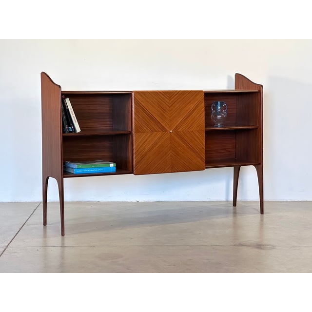 1950s Wooden Bar Cabinet, 1950s For Sale - Image 5 of 18