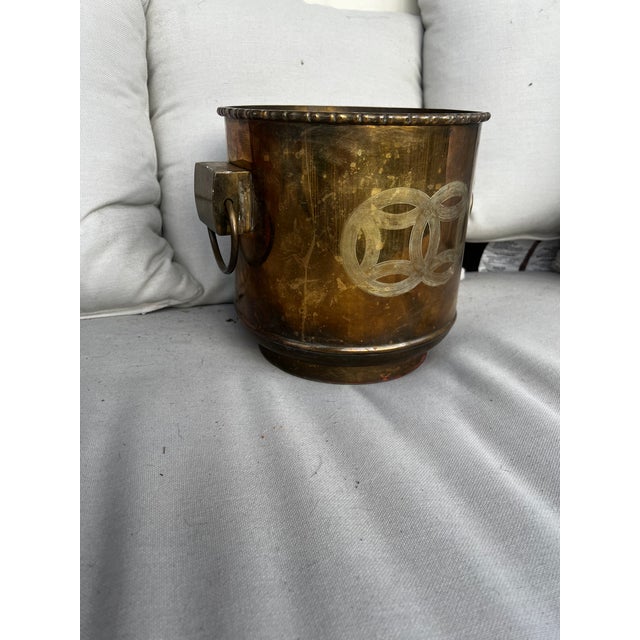 1970s Regency Hollywood Champagne Chiller/ Planter For Sale - Image 10 of 17