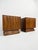 Mid-Century Modern Pair of 1960s Mid-Century Modern Walnut Geometric Nightstands For Sale - Image 3 of 16