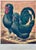 Black Crested Chickens, Original Chromolithograph by Ludlow For Sale - Image 4 of 4