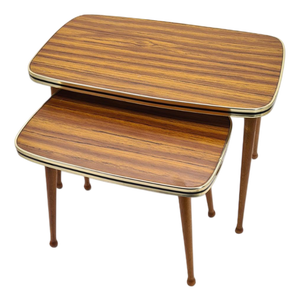Vintage Nesting Tables, 1960s, Set of 2