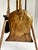 1960s 1960s Sculptural Gilt Iron Fireplace Tool Set With Stand For Sale - Image 5 of 9