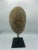 Tribal Antique African Mounted Copper Mbole Sculptural Currency Form For Sale - Image 3 of 6