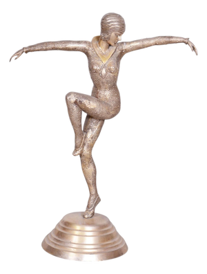 Dumitru Chipăruș, Dancer, 1930s, Metal