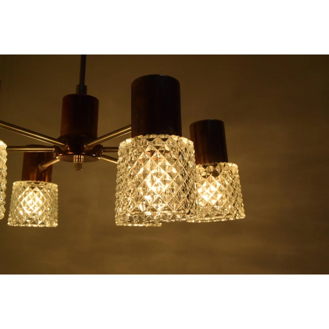 1960s Mid-Century Chandelier by Kamenicky Senov, 1960s For Sale - Image 5 of 15