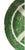 Chinese Export "Green Fitzhugh" Porcelain Plates, Set of Three For Sale - Image 9 of 14