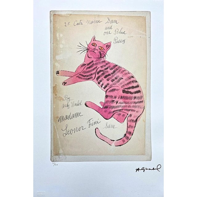 After Andy Warhol, John Lennon (Orange Edition), 1980s, Lithograph For Sale