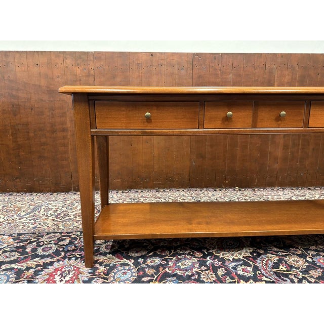 English Side Table with Marqueterie For Sale - Image 4 of 12