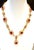 Baroque Bochic “Capri” Vintage Ruby & Multi Fancy Color Sapphire Necklace - 18K & Silver For Sale - Image 3 of 9