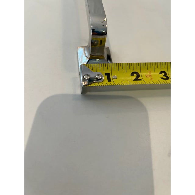 Katonah Hardware Hyde Park Appliance Pulls in Polished Nickel - Set of 2 For Sale - Image 11 of 12