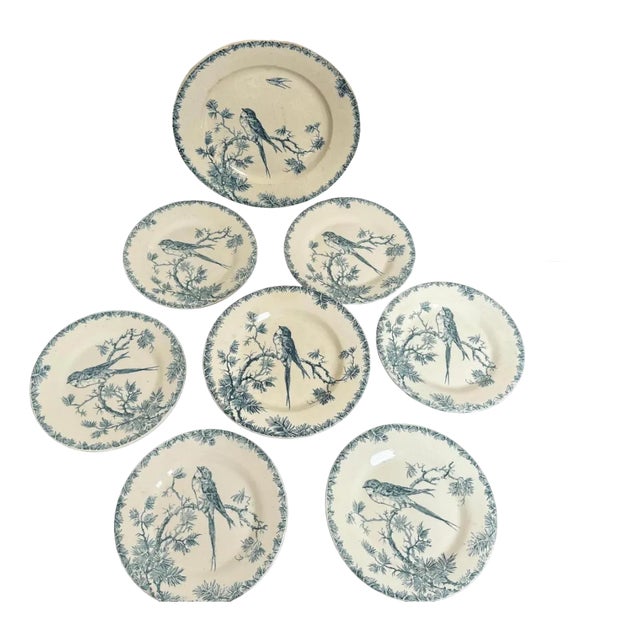 Dessert Service, Set of 8 For Sale