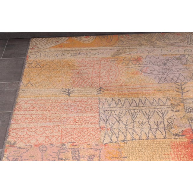 1980s Florentisches Viertel Rug by Paul Klee for Ege Axminster, 1980s For Sale - Image 5 of 13