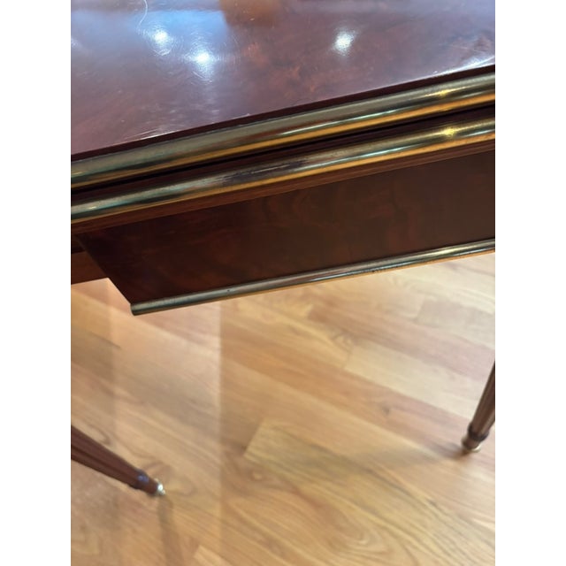 Chestnut Kindel Winterthur Collection Masterworks Game Table For Sale - Image 8 of 18