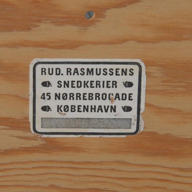 Bookcase in Mahogany by Mogens Koch, 1980s For Sale - Image 14 of 15