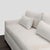 Restoration Hardware Belgian White Slipcovered Fabric Loveseat With Cushions For Sale In San Francisco - Image 6 of 9