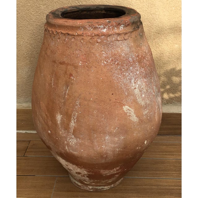 About This fabulous handmade terracotta pot originated in the Provençal town of Biot and was used to store olive oil. The...