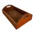Mid 20th Century Handmade Wood Carrying Tray For Sale