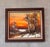 Farmhouse Vintage Mid Century Oil on Canvas Artwork For Sale - Image 3 of 6