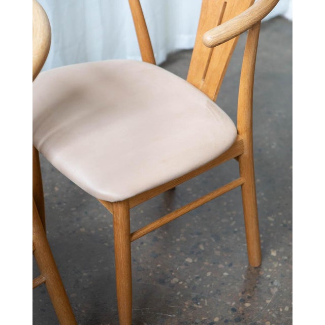 1970s Danish Modern Wegner Style Oak Wishbone Dining Chairs - Set of 6 For Sale - Image 18 of 18